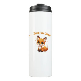 Garrafa Térmica Cute Cartoon Fox – Adorable Kawaii Style