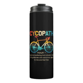 Garrafa Térmica Cycopath Funny Cycling para Ciclistas e Bikers