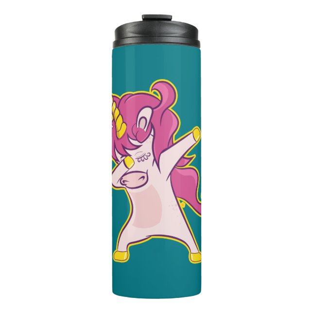 Garrafa Térmica Dabbing Unicorn (Frente)