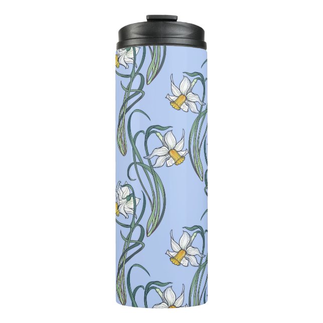 Garrafa Térmica Daffodils Art: Nouveau Primavera (Frente)