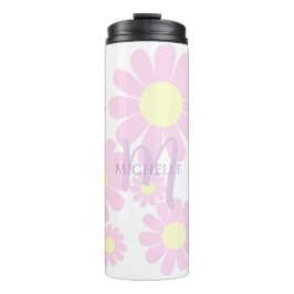 Garrafa Térmica Daisy Pink Monograma