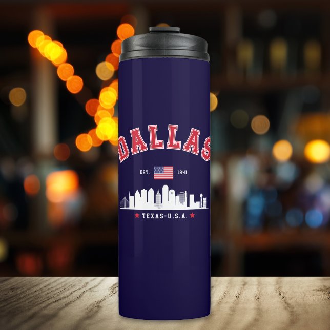 Garrafa Térmica Dallas Skyline Heritage (Criador carregado)