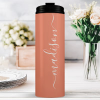 Damas de Honra Coral Nome com Letra Personalizada
