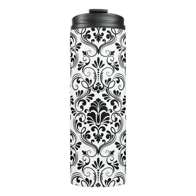 Garrafa Térmica Damask sem costura (Frente)