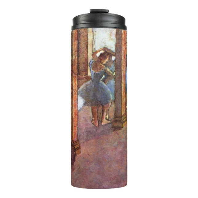 Garrafa Térmica Dançarinos no Foyer - Edgar Degas - 1887 (Frente)