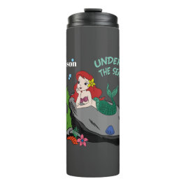 Garrafa Térmica De volta à escola com sereias de aço inoxidável