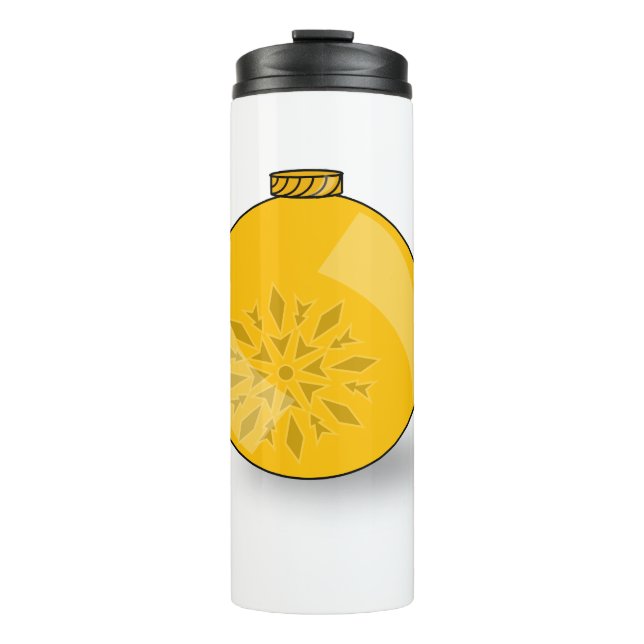 Garrafa Térmica Decoração de Natal 2 (Frente)