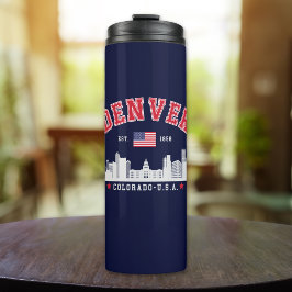 Garrafa Térmica Denver City Horizon Graphic