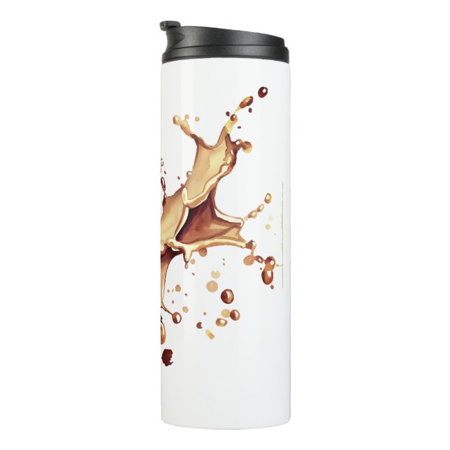 Garrafa Térmica Derramamento de Café (Rotação à direita)