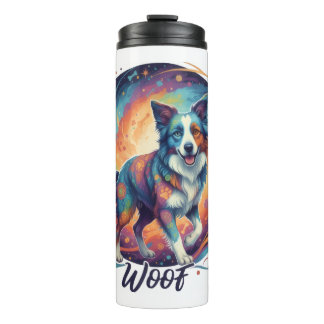 Garrafa Térmica Design Artístico de Cachorro Fofo para Amantes de