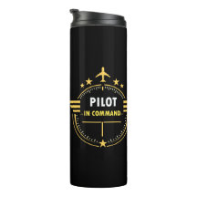 Design de Caneca de Piloto de Aviação Personalizad