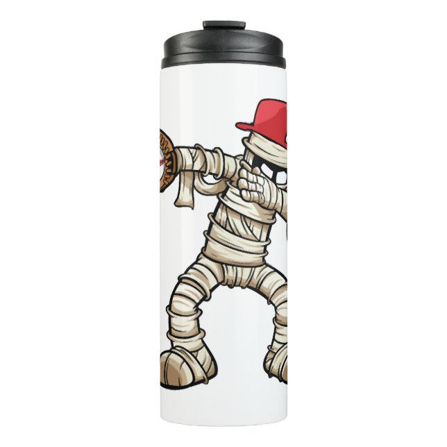 Garrafa Térmica Design de Halloween para baseball Lovers (Frente)
