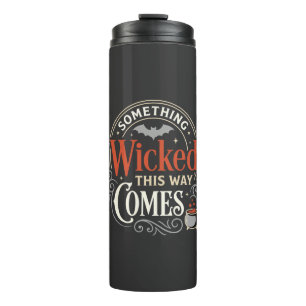 Garrafa Térmica Design de Halloween Wicked This Way Comes_1