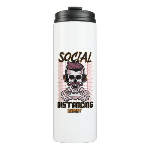 Garrafa Térmica Design de jogos especialista em distanciamento soc