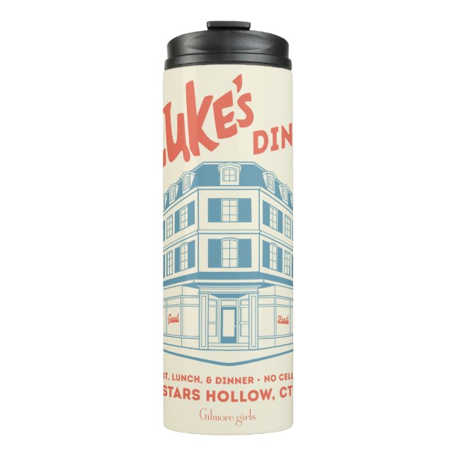 Garrafa Térmica Design de Luke's Diner Stars Hollow (Frente)
