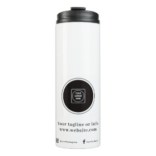 Garrafa Térmica Design de Marca Promocional de Logotipo de Negócio
