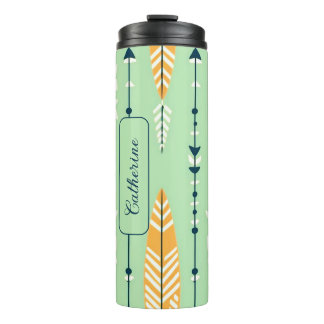 GARRAFA TÉRMICA  DESIGN DE PADRÃO DE BOHO PERSONALIZADO CLÁSSICO