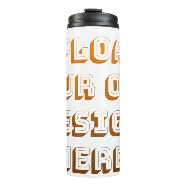 Garrafa Térmica Design de Upload Personalizado de Produto (Frente)