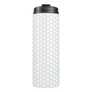Garrafa Térmica Design do padrão Honeycomb