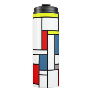 Garrafa Térmica Design mondrian