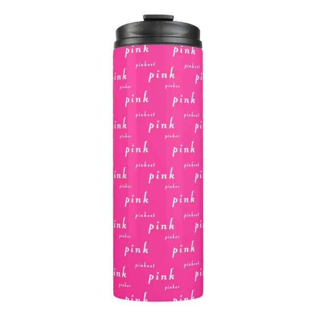Garrafa Térmica Design Pinker Pinker Pinkest (Frente)