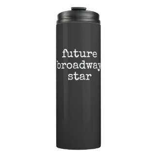 Garrafa Térmica Design preto para ator Inspirador de Estrela Futur