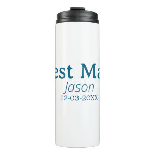 Garrafa Térmica despedida de solteiro padrinho adicionar nome mode