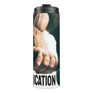 Garrafa Térmica Destimento Músculos de Workout Motivacional