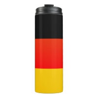 Deutsche Flagge ou alemão Flag Thermal Tumbler