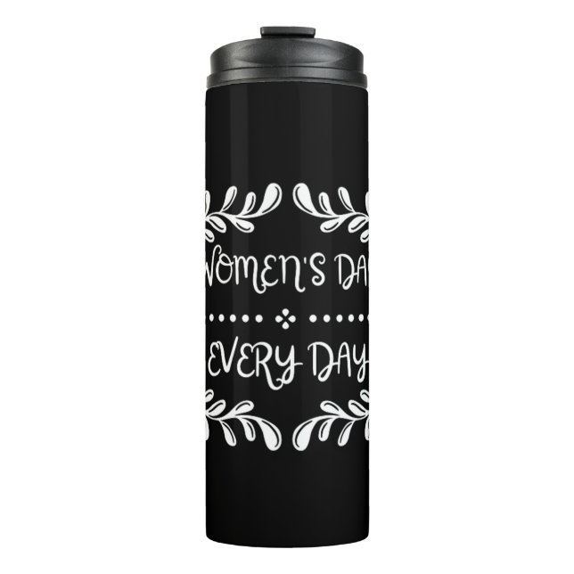 Garrafa Térmica Dia das Mulheres (Frente)