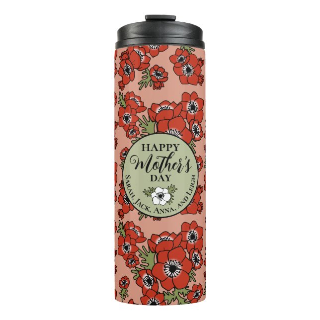 Garrafa Térmica Dia de as mães Personalizado (Frente)