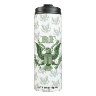 Garrafa Térmica Dia dos Pais Scramble Green Eagle Crest Monograma