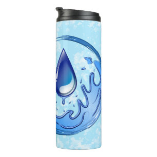 Garrafa Térmica Dia Mundial da Água Salve a Terra