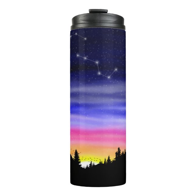 Garrafa Térmica Diamond Night Thermal Tumbler (Frente)