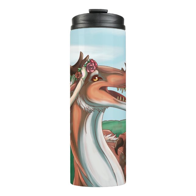 Garrafa Térmica Dias pacíficos (Frente)