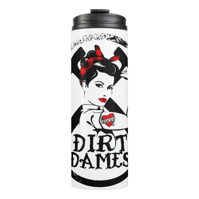 Garrafa Térmica Dirt Dames Thermal Tumbler - Rockhound, Geólogo (Frente)