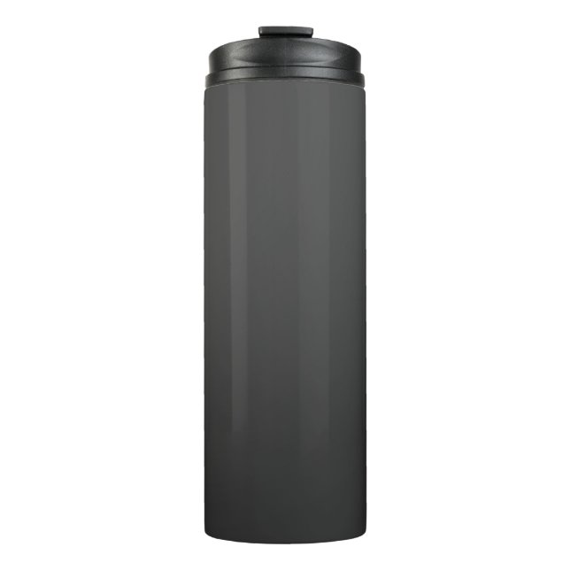 Garrafa Térmica DIY Modelo adicione texto fotográfico facilmente s (Frente)