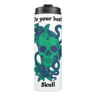 Garrafa Térmica Do your best, skull