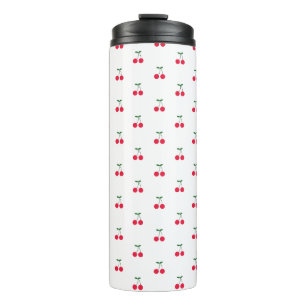 Garrafa Térmica Doce Cherry Pattern Tumbler