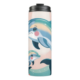 Garrafa Térmica Dolphin Mom and Baby
