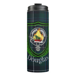 Garrafa Térmica Douglas Scottish Clan Tartan & Crest