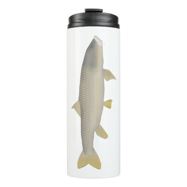 Garrafa Térmica Dourada Mahseer (Frente)