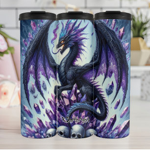 Garrafa Térmica Dragão de Tirona Cristal