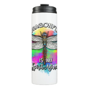 Garrafa Térmica Dragonfly É Meu Animal Espirituoso