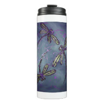 Dragonfly Purple Night Fliting