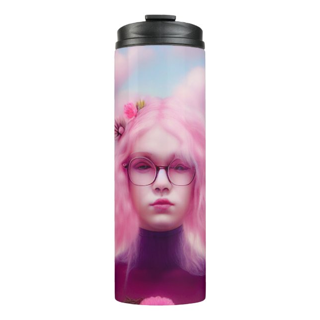 Garrafa Térmica Dreamy Rosa (Frente)