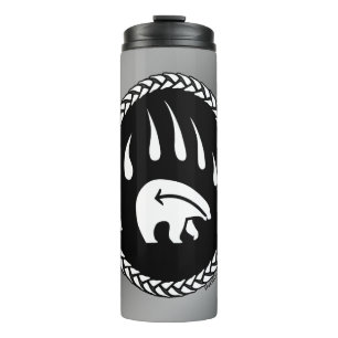 Garrafa Térmica Drinkware do Urso Polar de Tumbler Lâmpadas de Art