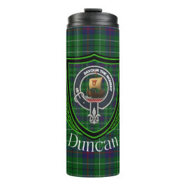 Garrafa Térmica Duncan Scottish Clan Tartan & Crest