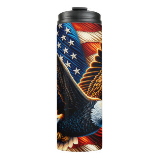 Garrafa Térmica Eagle Thermal Tumbler Patriótico