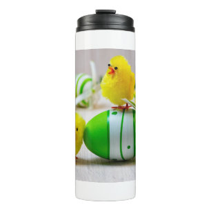 Garrafa Térmica Easter Decoration - Easter egg and chicks